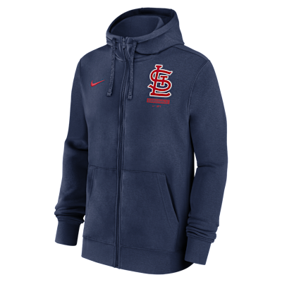 St. Louis Cardinals Lockup Men's Nike MLB Full-Zip Hoodie. Nike.com
